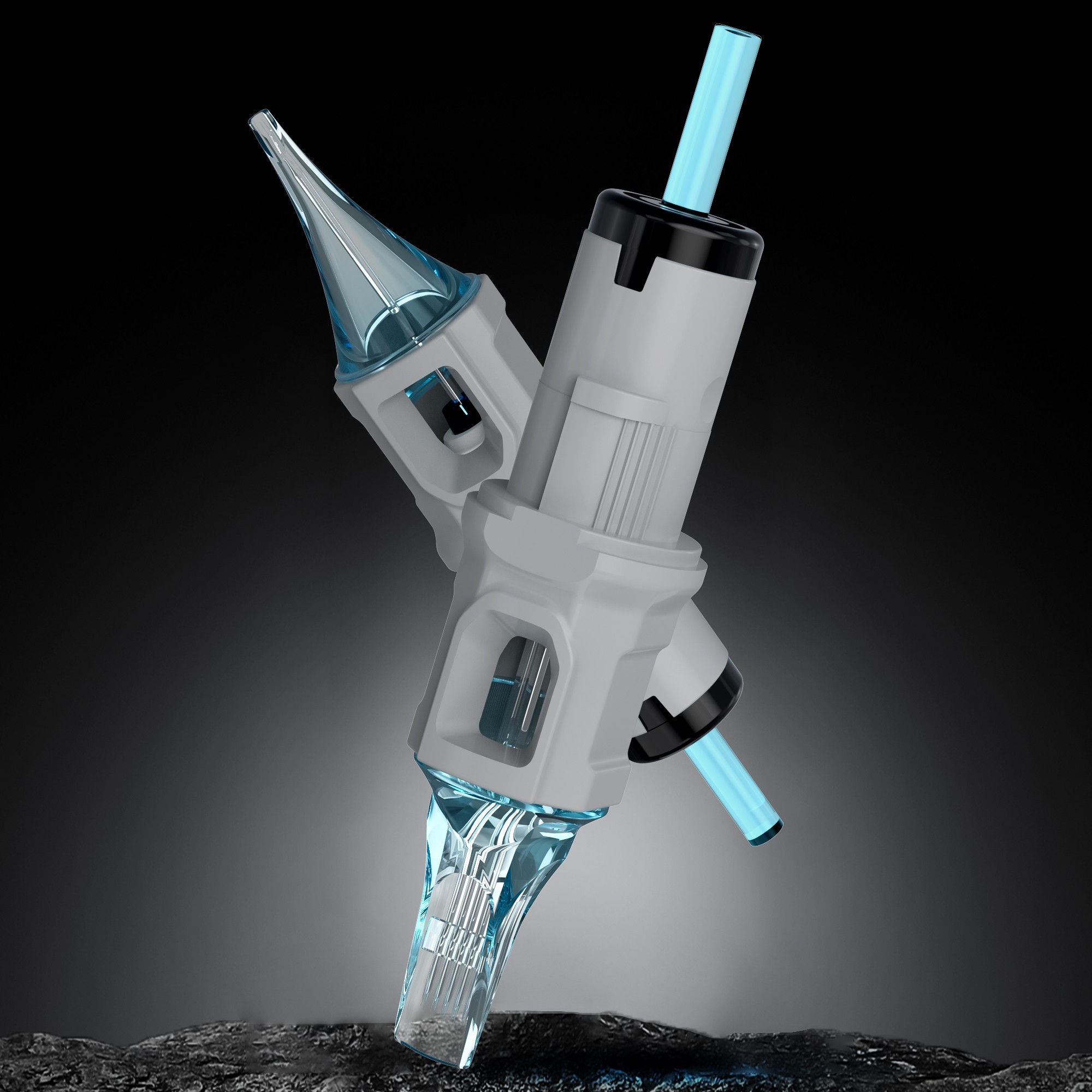 INKONE GTO TATTOO CARTRIDGE GRAY COLOR