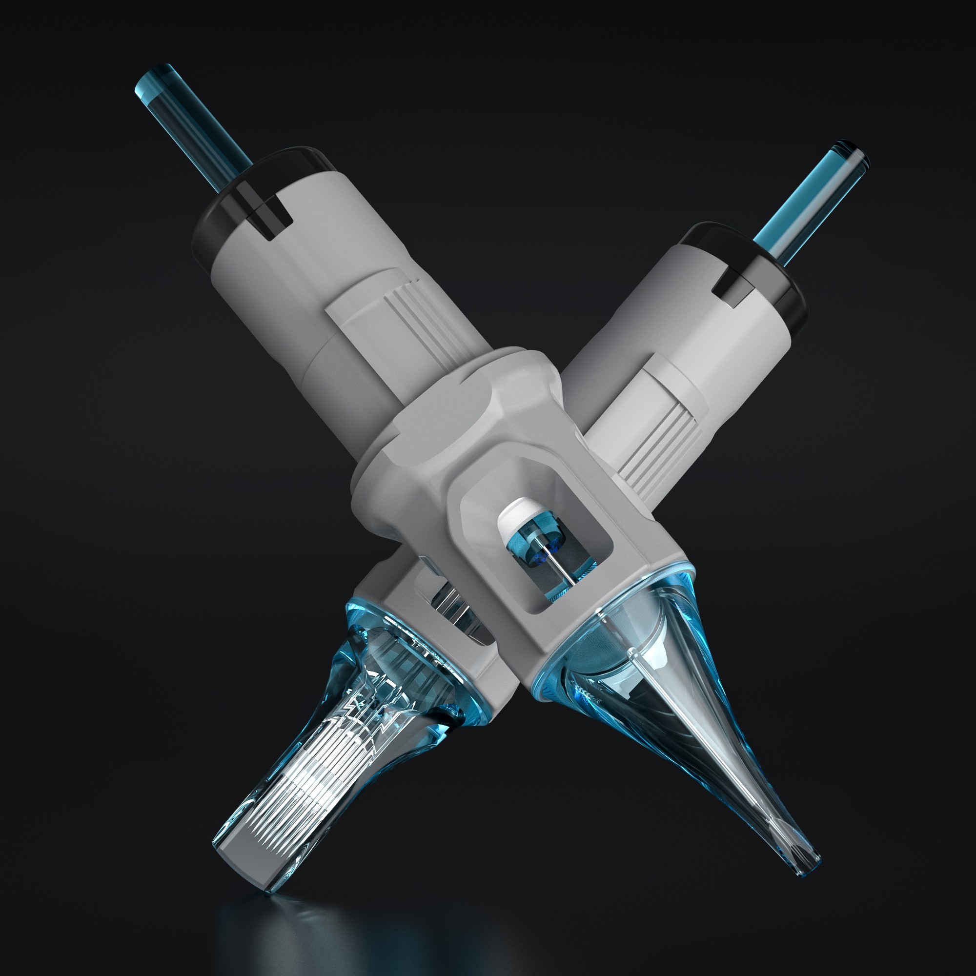 INKONE GTO TATTOO CARTRIDGE GRAY COLOR
