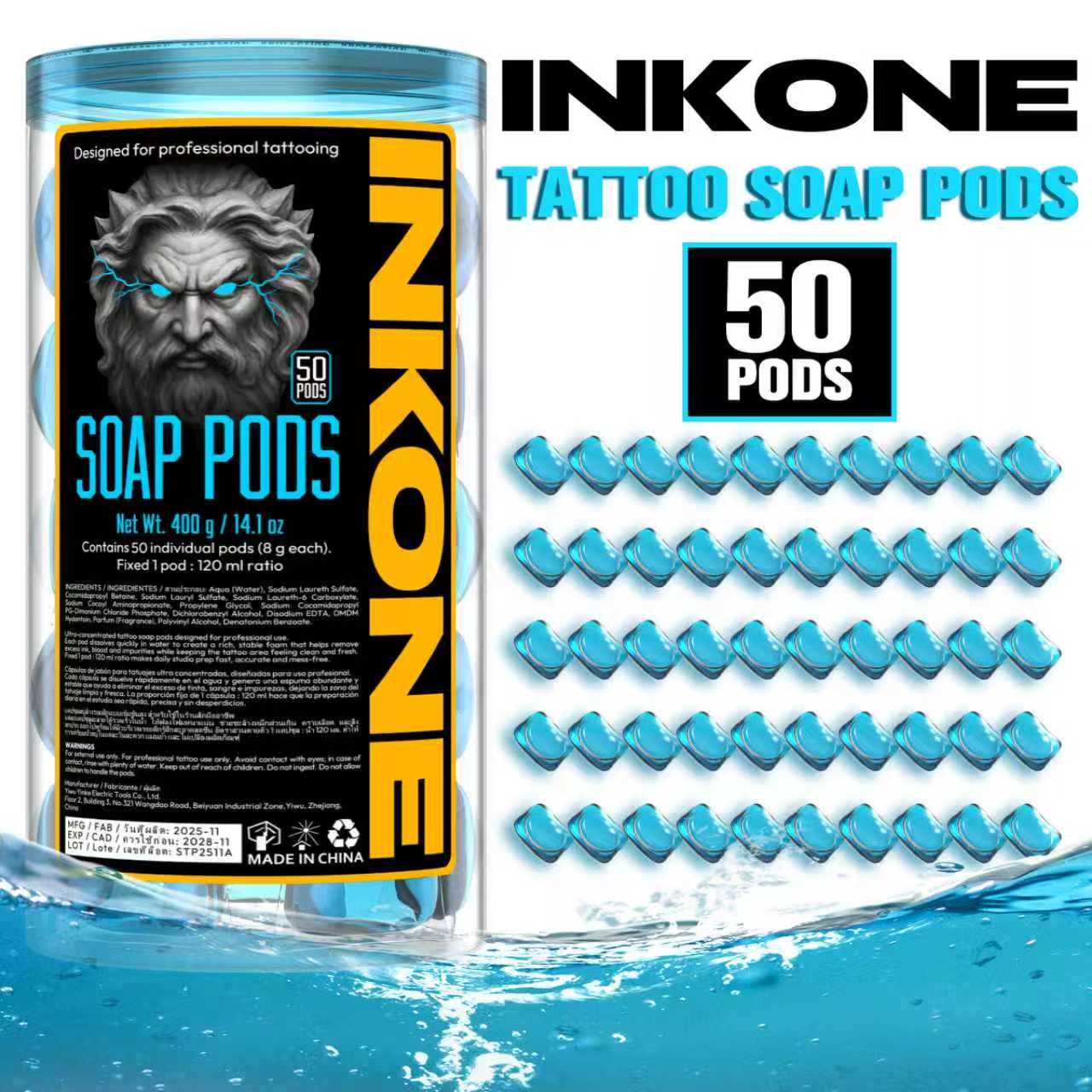 TATTOO SOAP PODS
