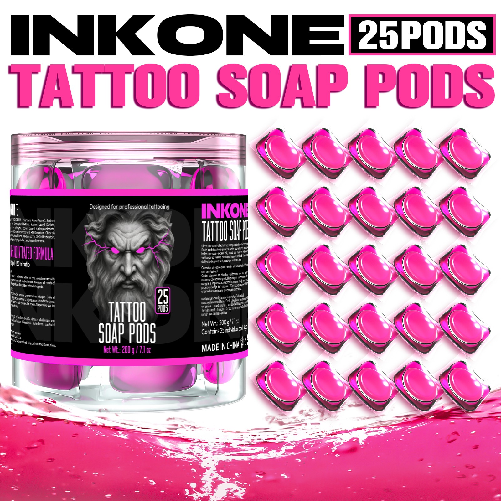 TATTOO SOAP PODS